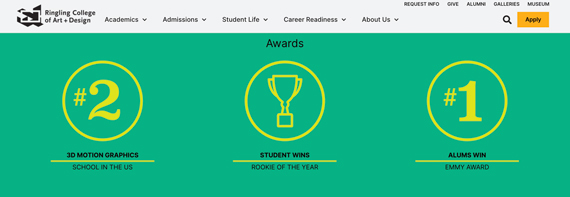 Ringling動(dòng)畫(huà)專(zhuān)業(yè) 從計(jì)算機(jī)動(dòng)畫(huà)到動(dòng)態(tài)設(shè)計(jì) 應(yīng)用軟件服務(wù)全解析